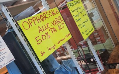 Camps! Opphørsalg i Proshop!